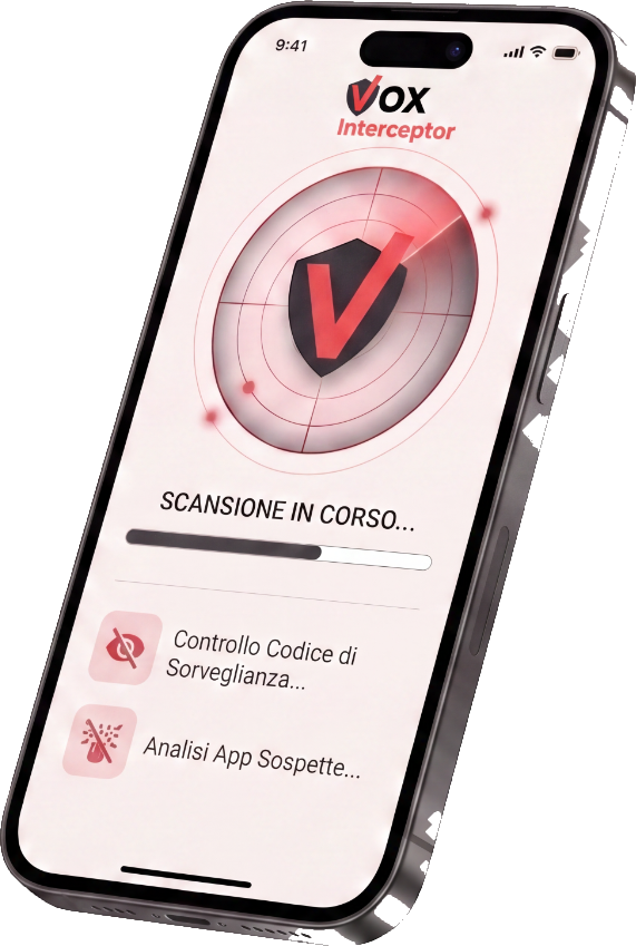 Vox Interceptor scansione in corso
